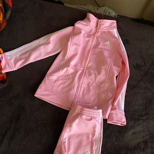 Girls size 6x adidas track suit